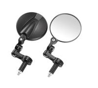 Guidon Rétroviseur Latéral Miroir De Moto 10CM Rétroviseurs D'extrémité De Guidon Rond Avec Vis M8 M6 Pour Pièces De Rechange De Rétroviseur De Moto