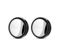 Guidon Rétroviseur Latéral Rétroviseur d'angle Mort en Verre HD pour Moto, GrandAngle Réglable À 360 °, Poignée Ronde, Latéral, 2 Pièces