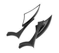 Guidon Rétroviseur Latéral Rétroviseur Latéral De Style Lame Moto, Rétroviseurs D'extrémité Barre Poignée pour pour Racer pour Modification pour Chopper, Recul