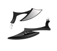 Guidon Rétroviseur Latéral Rétroviseur Latéral Universel À Lame De Lance, 1 Paire, 8mm 10mm, Extrémité Barre Moto, pour, pour CruiserBike, pour Chopper
