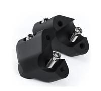 Guidon Riser Barre Adaptateur D'extension De Clip De Rehausseur De Guidon pour Ducati Multistrada V4 S Rally Pikes Peak 2021-2025 Montage Poignée(Noir)