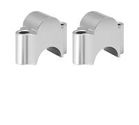 Guidon Riser Barre Pour Moto Guidon Universel Riser Barre Montage Poignée Pince Universelle 28mm 1 1/8 "22mm 7/8 1 Paire Réhausseurs(28mM2)