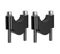 Guidon Riser Barre Pour Pour MT07 Pour MT09 Moto Guidon Universel Riser Barre Montage Poignée Pince Universelle 28mm 1 1/8 22mm 7/8 1 Paire Réhausseurs(22mm1)