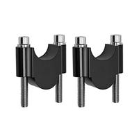 Guidon Riser Barre Pour Pour Z800 Moto Guidon Universel Riser Barre Montage Poignée Pince Universelle 28mm 1 1/8 "22mm 7/8" 1 Paire Réhausseurs(28mm2)