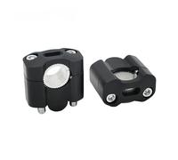 Guidon Riser Bloc D'augmentation Pression Pour ATV Moto Modification Vélo Hors Route Adaptateur Rehausseur Guidon 22mm 28mm(Black)