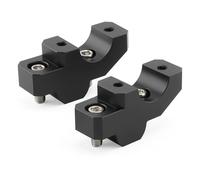 Guidon Riser Fixation Rehausseur De Guidon De Moto pour Yamaha MT-09 Tracer FZ09 2015-2020 Tracer 900 XSR900 2017-2020, Adaptateur D'extension De Levage Extension Barre(Noir)