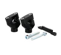 Guidon Riser Montage Ensemble De Pinces De Barre De Montage De Guidon, Supports Adaptés Aux Motards De 28,6 Mm Et De 22,2 Mm Pour MT-07 FZ-07 2015-2020(1)
