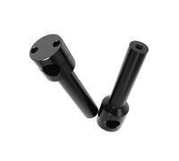 Guidon Riser Pour Cruiser Pour Le Prince Héritier Avec Colonne Droite Surélevée 25/22 Mm Modification Des Élévateurs Guidon Moto Pour Rehausseur Risers Pince(22MM black)