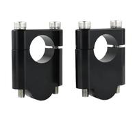 Guidon Riser Support Compatible Avec CB1000R 2008-2024 Pour CB300R 2019-2024 Pour CB125R 2017-2024 28 Mm 11/8" Pinces Rehaussement Barre Graisse Guidon Moto(Black,40mm)