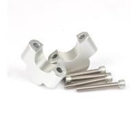 Guidon Riser Support Compatible Avec Pour R1200R 2014 2015 2016 Rehausseurs De Guidon Avant De Moto Kit D'accessoires De Pinces De Barre Déplacées Arrière(Silver2)