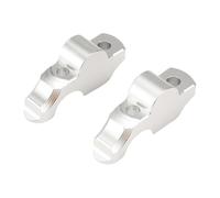 Guidon Riser Support Compatible Avec Pour Rninet 2014 2015 2016 2017 2018 2019 2020 2021 2022 Rehausseurs Guidon Moto Support Serrage Accessoires De Recul(Silver)