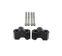 Guidon Riser Support Compatible Avec Pour Z750R 2011 2012 Moto Sangle Guidon Rallonge Rehausse Support Kit De Levage Collier De Serrage Adaptateur(Black)