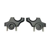 Guidon Riser Support Compatible Avec Yamaha Pour Mt-09 Pour Fz-09 2012 2013 2014 2015 2016 2017 2018 Kit D'accessoires Pince Montage Guidon Moto(Black)
