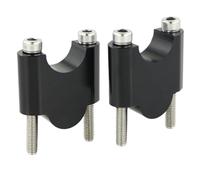 Guidon Riser Support Compatible Avec Yamaha Pour XJR 1200 1995-1999 Pour XJR 1300 1998-2014 22mm 7/8" Kit Serrage Montage Rehausseurs Guidon Moto(Black,40mm)