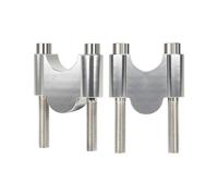 guidon Risers Pontet Barre De Montage Guidon Moto, Pince Poignée Universelle 28mm 1 1/8 "22mm 7/8 Pour R1200gs Pour MT07 MT09