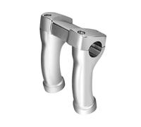 guidon Risers Pontet Élévateur De Guidon Chromé 4 Pouces Pour Moto, Barre 1.25 Adaptée Pour Softail Slim Pour Fatboy Dyna Street Bob Low Rider FXDL