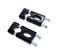 guidon Risers Pontet Pince De Guidon Moto En Alliage D'aluminium, 1 Paire, 7/8 ", 22mm, Support Universel Pour 110cc, 125cc, Dirt Pit Bike, ATV