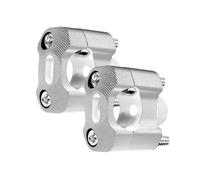 guidon Risers Pontet Pince De Guidon Moto Pour 7/8 ", 1 Paire, 22mm 28mm, Adaptateur Rehausseurs, Pinces Barre Hors Route