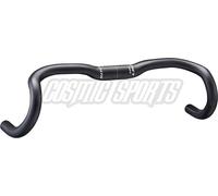 Guidon Ritchey Comp ErgoMax Drop 31,8 mm, largeur 46 cm, 128 mm Drop, 73 mm Reach, 10 mm Rise, 4° Backsweep, 12° Flare, BB Noir