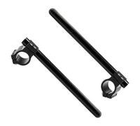 Guidon Séparé pour Moto 41mm à Pince en Alliage D'aluminium Noir | Remplacement pour Tubes de Fourche 41mm, Montage Clip-on, Usage Moto, Finition Noire