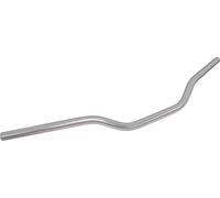 Guidon Superbike LSL argenté, aluminium anodisé