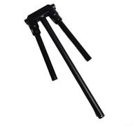 Guidon T-Bar en Métal pour Kugoo Scooter Electrique 450mm Guidon Remplacement pour 10 Pouces Scooter Pliable Noir