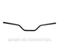 Guidon TRW Acier 22 Mm Classique Haut Noir Pour Moto Pièces Accessoires