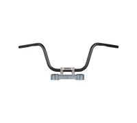 Guidon TRW Apehanger 25,4mm KK Acier Noir Noir