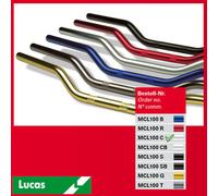 Guidon TRW Superbike en aluminium, argent Monster 750 i.e. M4 Z750R ZR750N DL650 V-Strom WVB1 TDM900 RN1
