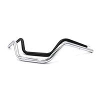 Guidon universel pour moto de hauteur élevée Drag Bar Cruiser Chopper Bobber avec barre de 7/8 pouces 22 mm (Chrome)