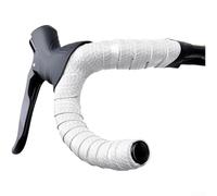 Guidon Vélo Route EVA PU Antidérapant 2000mm Confort | Matériau EVA pour haute densité, absorption chocs supérieure, confort longue durée, pour surface PU antidérapante, (White)