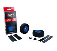 Guidon Velox maxi liège bicolore noir bleu (2 pcs)