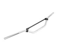 Guidon Voca Racing 50 A BOITE CROSS ALU T6 DIAM 22,2mm L805mm H94mm ARGENT