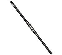 Guidon VTT Carbone 3K Léger 31.8mm, Cintre Plat 740mm pour Montagne, Downhill, Fixie, BMX, Enduro, XC, Dirt, MTN, MTB, E-Bike