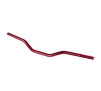 Guidons Aluminium Moto ATV Diametre 22 mm Tordu Couleurs Sonic-Moto Rouge