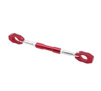 Guidons de moto Barre transversale de guidon en métal, universelle, réglable, renforce les leviers d'équilibre de moto, coussinet de barre transversale Guidon moto Z Bars(Red)