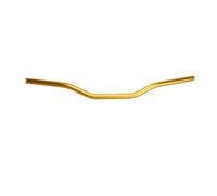 Guidons de moto Convient pour Dyna Street Bob, pour Low Rider S, pour Cafe Racer, barres interdites de Style Club de 32 pouces, guidon de 1 pouce Guidon moto Z Bars(32mm Gold)