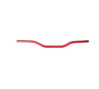 Guidons de moto Convient pour Dyna Street Bob, pour Low Rider S, pour Cafe Racer, barres interdites de Style Club de 32 pouces, guidon de 1 pouce Guidon moto Z Bars(25mm Red)