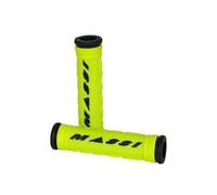 Massi paire de grips comp jaune noir