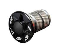 Massi CM 620 - Bouchon de Direction pour vélo, Couleur Noir