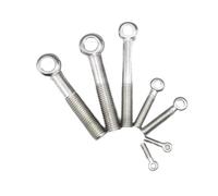 GUIFANG Boulon à œillet coulissant M10 M12 avec trou en acier inoxydable 304 (M10 x 130 mm)