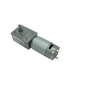 GUIFANG DC Electronic JGY-395 Moteur à engrenage à vis sans fin à faible vitesse 2,5-210 tr/min Moteur à réducteur de vis sans fin 12 V 24 V Moteur à engrenages autobloquants (paquet R, 12 V 88 tr/min