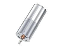 GUIFANG JGA25-370 Moteur électrique miniature à engrenage CC 6 V 12 V 24 V 12-850 tr/min Régulation de la vitesse Couple élevé 0,1-9 KG.CM Petit moteur à faible vitesse (242 tr/min, 24 V)