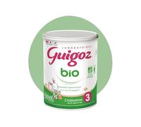 GUIGOZ BIO 3 Croissance - Lait de croissance en poudre de 10 mois à 3 ans - Boîte de 800g
