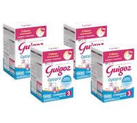 GUIGOZ CROISSANCE 3 OPTIPRO - DÈS 12 MOIS - Lait de croissance en poudre de 12 mois à 3 ans - BAG IN BOX (2 sachets de 600g) (Lot de 4)