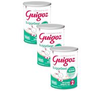 GUIGOZ GUIGOZGest 2 Lait bébé en poudre 2ème âge - de 6 à 12 mois - Boîte de 830g (Lot de 3)