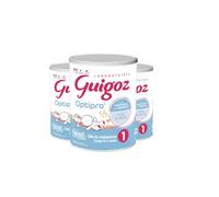 Guigoz Optipro 1 - Lait pour nourrissons 1er Âge - Lot de 3 boîtes de 830g