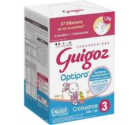 Guigoz Optipro 3 Croissance Lait En Poudre Dès 1 An Sachets 2x600g