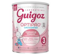 Guigoz OPTIPRO 3 Lait de croissance en poudre de 1 à 3 ans - Boîte de 830g