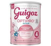 Guigoz Optipro Junior 4 Lait En Poudre Développement Cognitif Dès 18 Mois Pot 900g